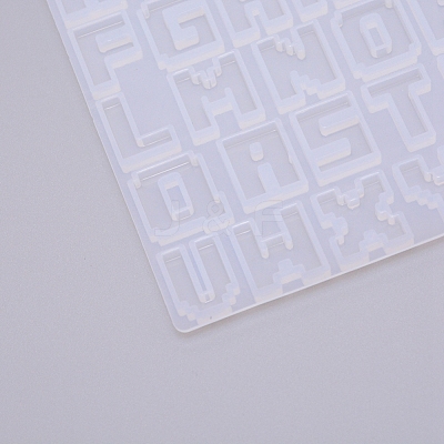 Aalphabet Silicone Molds DIY-WH0181-47-1