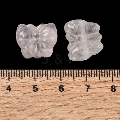 Natural Rose Quartz Carved Beads G-L636-B07-01-1