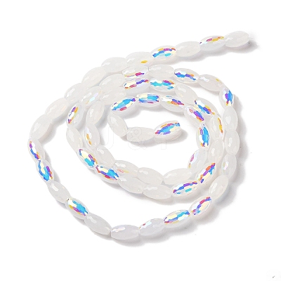 AB Color Plated Electroplate Beads Strands EGLA-H104-04D-1