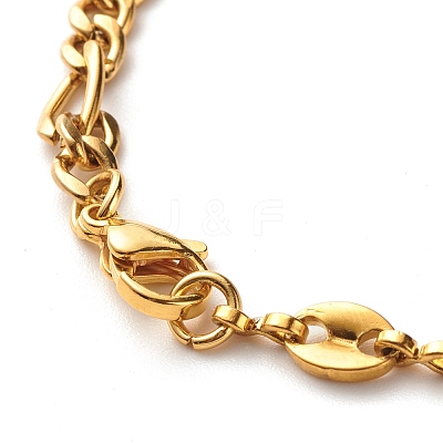 304 Stainless Steel Chain Necklace BJEW-JB07378-1