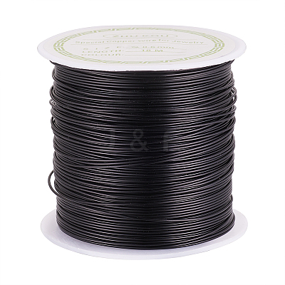 Round Copper Beading Wire for Jewelry Making YS-TAC0004-0.6mm-15-1