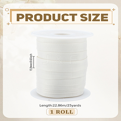 25 Yards High Dense Polyester Grosgrain Ribbons OCOR-LP0002-70B-1