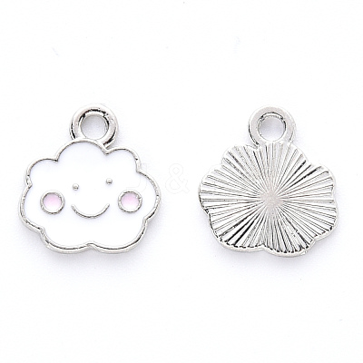 Alloy Enamel Charms X-ENAM-S121-072-P-1