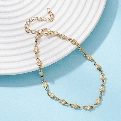 304 Stainless Steel Link Chain Bracelets for Women BJEW-JB12686-1