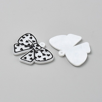Opaque Print Acrylic Pendants MACR-WH20003-11D-1