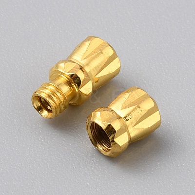 Column Brass Screw Clasps FIND-WH0518-97B-1