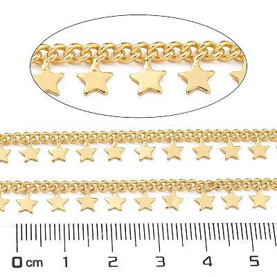 Brass Link Chains AJEW-Z028-05A-1