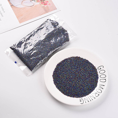 12/0 FGB Grade A Round Glass Seed Beads SEED-Q010-M557-1