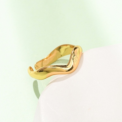 304 Stainless Steel Cuff Open Rings SA-CBA4160-38G-1