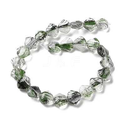 Inner Flower Handmade Lampwork Beads Strands LA-CBA3F7A-02B-1