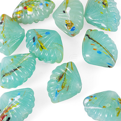 10Pcs Handmade Lampwork Beads LAMP-TADJ0001-07D-1