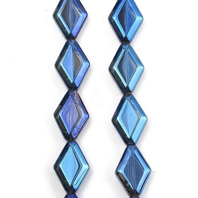 Electroplate Glass Beads Strands EGLA-B010-01A-FR05-1