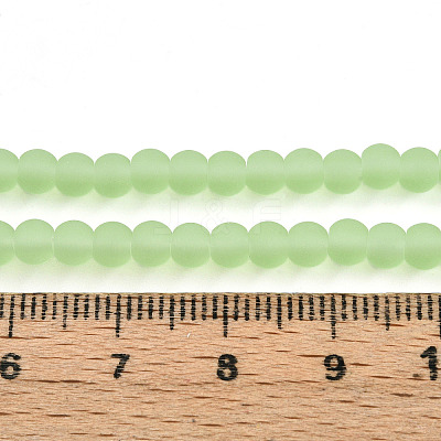 Transparent Glass Beads Strands GLAA-T032-T4mm-MD17-1