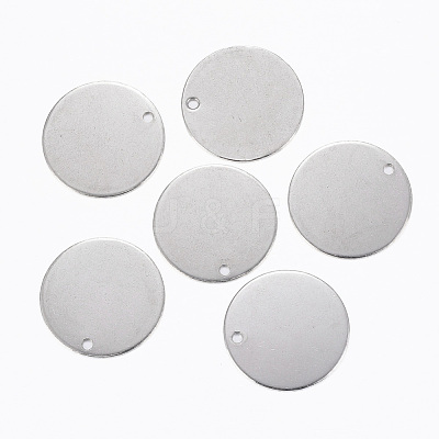 Tarnish Resistant 304 Stainless Steel Stamping Blank Tag Pendants STAS-H396-A-05P-1