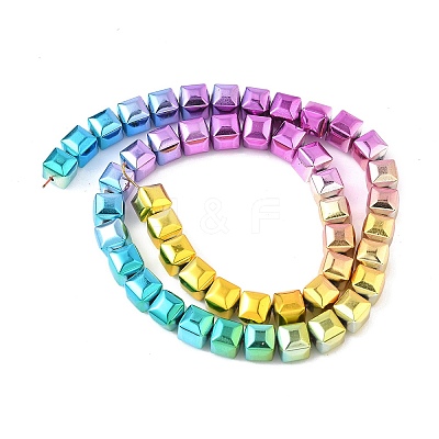 Electroplated Synthetic Non-magnetic Hematite Beads Strands G-A263-H01-05-1