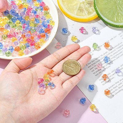 Transparent Acrylic Beads X-TACR-S154-20A-1