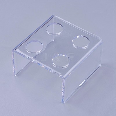 Acrylic Lipstick Display Stands ODIS-WH0005-04-1