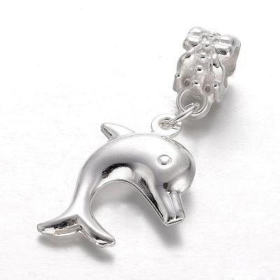 Alloy European Dangle Charms MPDL-E045-01-1