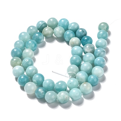 Natural Amazonite Beads Strands Grade A+ G-J388-01-1