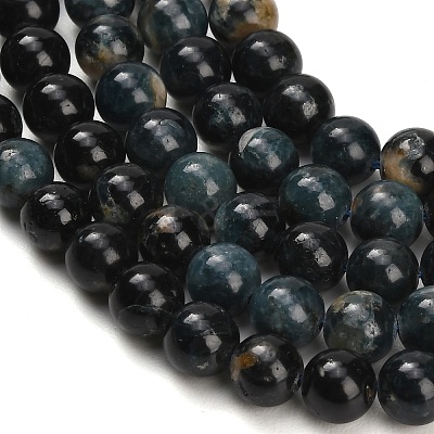 Natural Blue Tourmaline Beads Strands GG-NH0002-A01-8mm-1