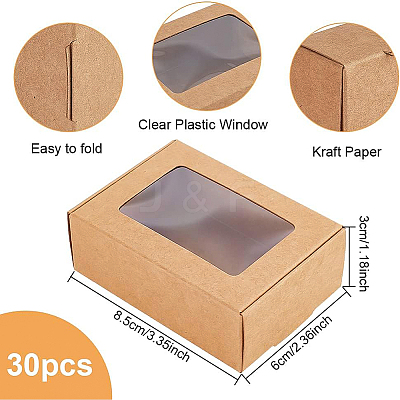 Kraft Paper Box CON-WH0032-F01-1