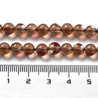 Synthetic Moonstone Beads Strands G-P528-J01-02-1