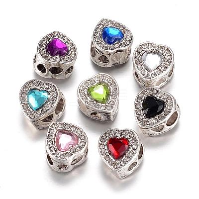 Alloy European Beads PALLOY-P105-04-1
