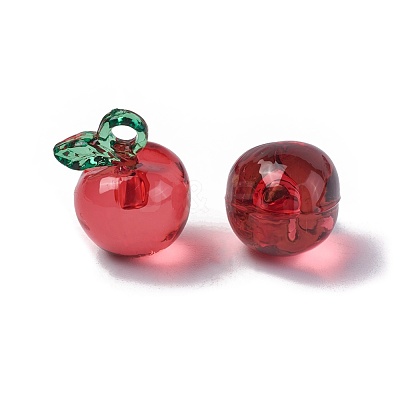 Transparent Korea Acrylic Pendants OACR-L009-H01-1