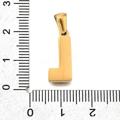 Golden 304 Stainless Steel Pendants STAS-K300-01G-L-1