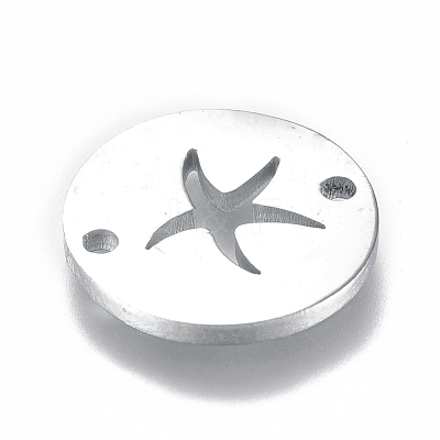 Tarnish Resistant 304 Stainless Steel Links connectors X-STAS-L224-010P-1