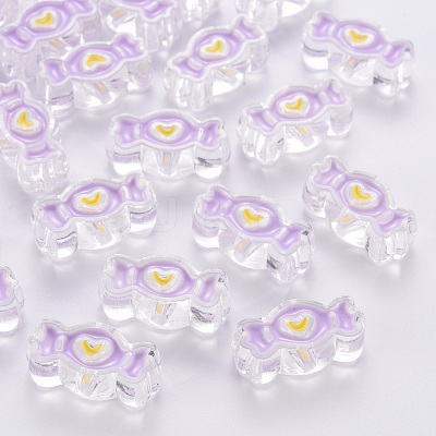 Transparent Acrylic Beads MACR-S374-05A-01-1