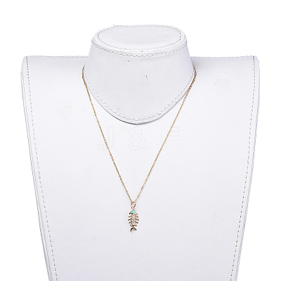 Pendant Necklaces NJEW-JN02740-1