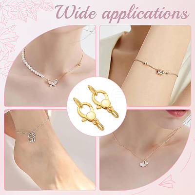 3Pcs 925 Sterling Silver Lobster Claw Clasps with Jump Rings STER-BBC0006-98B-1