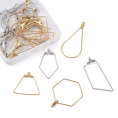 Stainless Steel Wire Pendants STAS-TA0004-43-1
