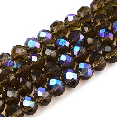 Electroplate Glass Beads Strands LS-EGLA-A044-T6mm-L16-1