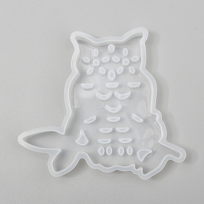 Halloween DIY Owl Silicone Molds DIY-L021-52-1