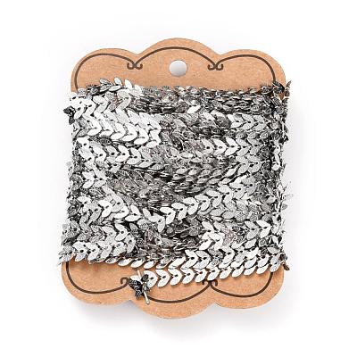 Tarnish Resistant 304 Stainless Steel Cobs Chains STAS-I137-03P-1