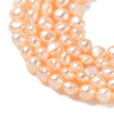 Natural Cultured Freshwater Pearl Beads Strands PEAR-C004-21F-1
