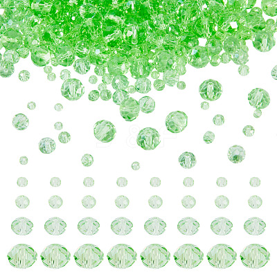 4 Strands 4 Styles Glass Beads Strands EGLA-TA0012-97B-1