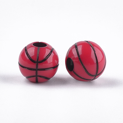 Craft Style Acrylic Beads MACR-T023-12B-1