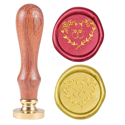 Wax Seal Stamp Set AJEW-WH0131-402-1