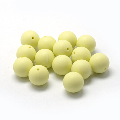 Food Grade Eco-Friendly Silicone Beads LS-SIL-R008A-33-1