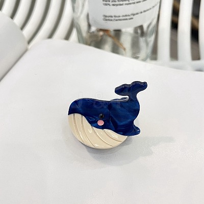 Mini Cellulose Acetate Claw Hair Clips PW-WG3F96A-06-1
