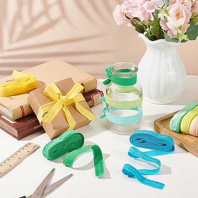 30M 10 Colors Flat Polyester Elastic Cord OCOR-BC0006-33A-1