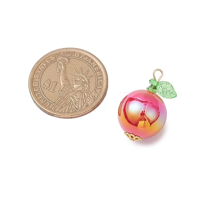 Opaque Acrylic Pendants PALLOY-MZ00836-1