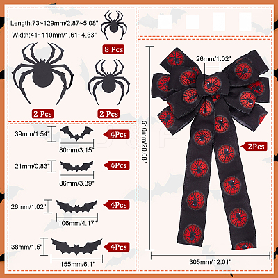 Halloween Theme Decoration Kits DIY-CA0004-35-1