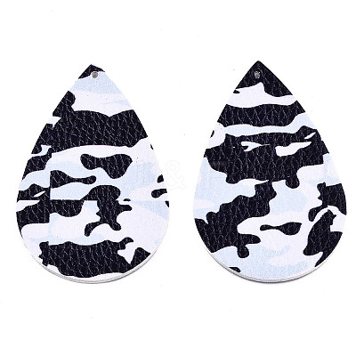 Imitation Leather Big Pendants LS-FIND-T062-006B-1