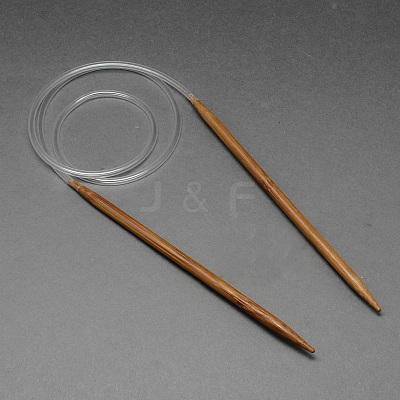 Rubber Wire Bamboo Circular Knitting Needles TOOL-R056-5.0mm-02-1