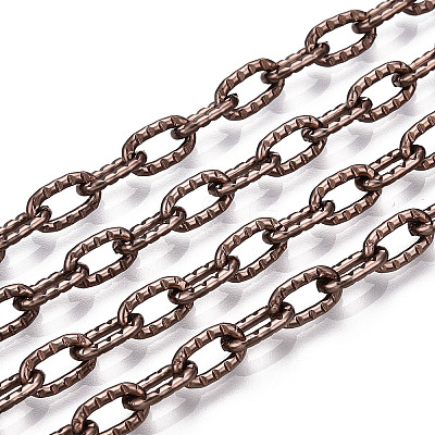 Aluminium Textured Cable Chains CHA-T001-38R-1