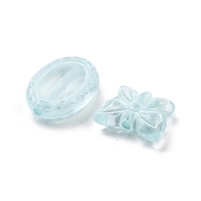 Transparent Acrylic Beads OACR-Q084-20F-1